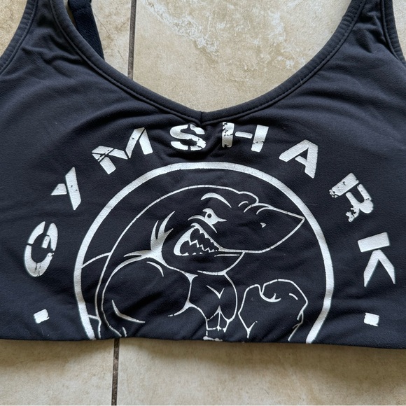 Gymshark Legacy Fitness Sports Bra - Washed Black - Picture 3 of 4
